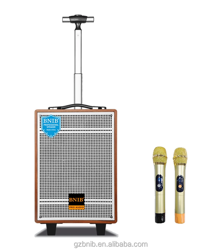 2022 New Product Powered Active Wooden Speakers 6 Inch Wooden Box Speaker Support BT USB TF Wholesale