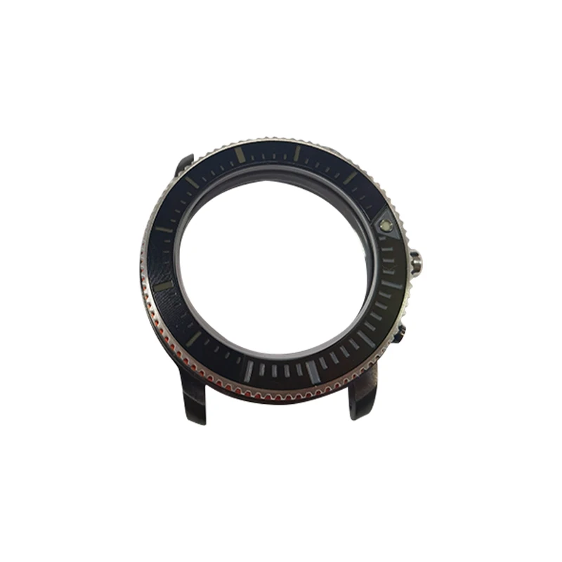 Factory supplies Stainless steel precision steel watch case stainless steel black watches cover parts