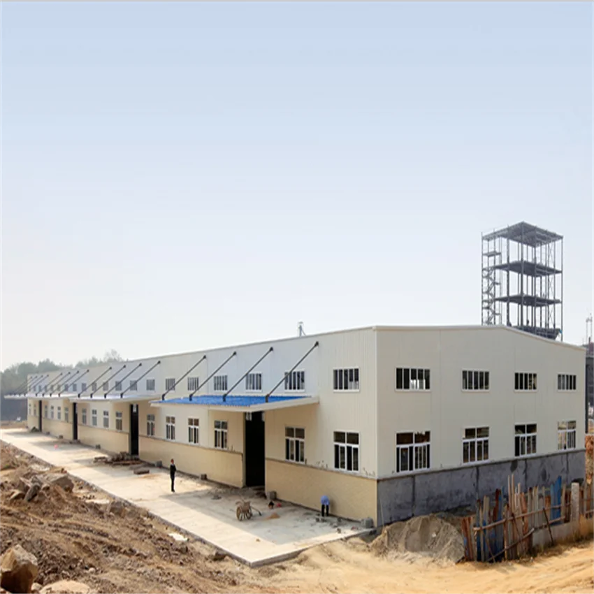 Reliable Prefabricated Steel Structure Workshop And Warehouse Commercial And Office Building Chinese Manufacture Fabrication