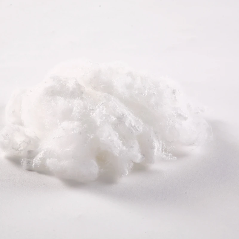 100% recycled bottle cutting 7D  hollow conjugated siliconized polyester staple fiber