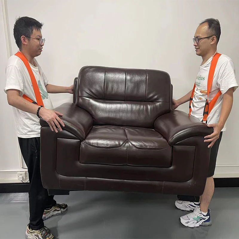 Forearm Forklift Shoulder Harness 2-Person Shoulder Moving Straps Set For Lift and Move Furniture Appliances or Heavy Objects