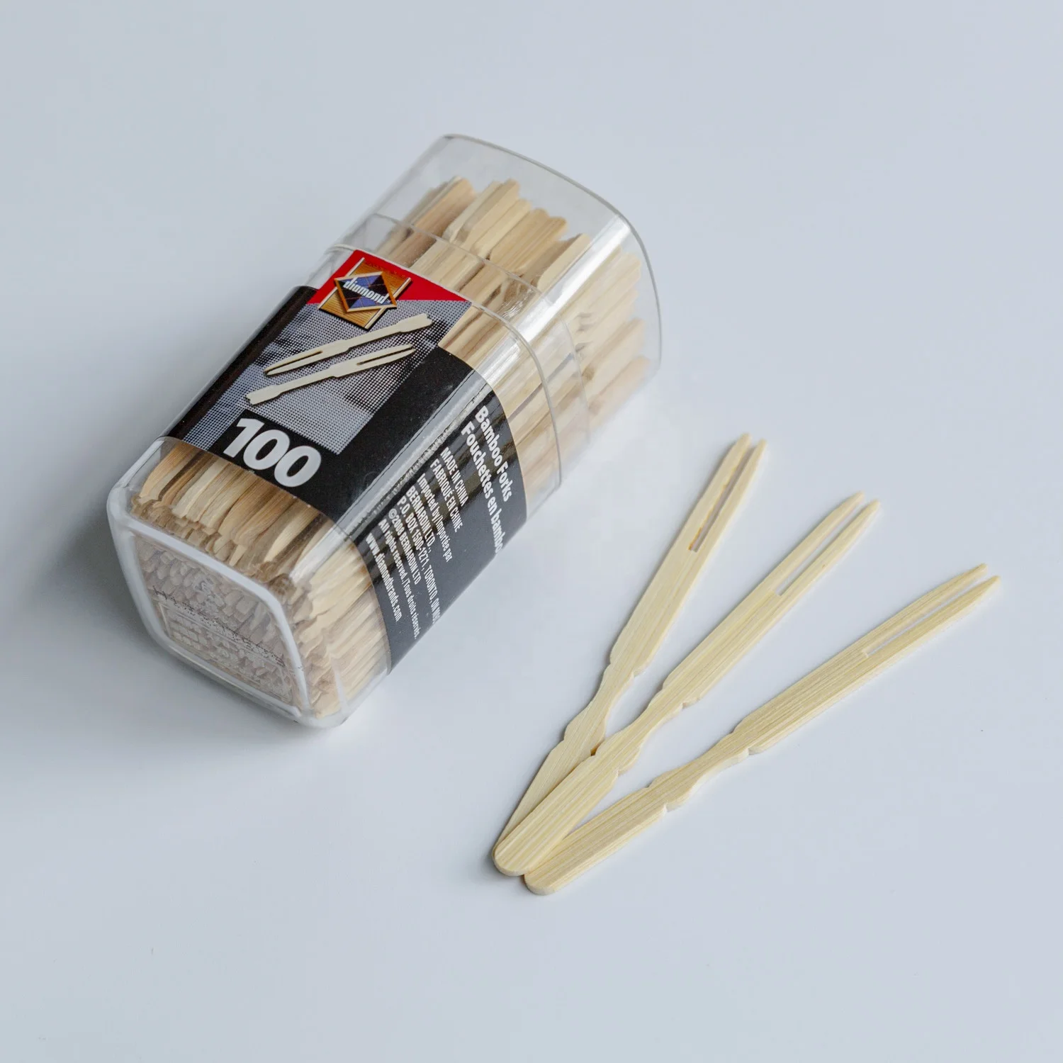 High Quality Natural Custom Disposable Double Point Bamboo Toothpicks