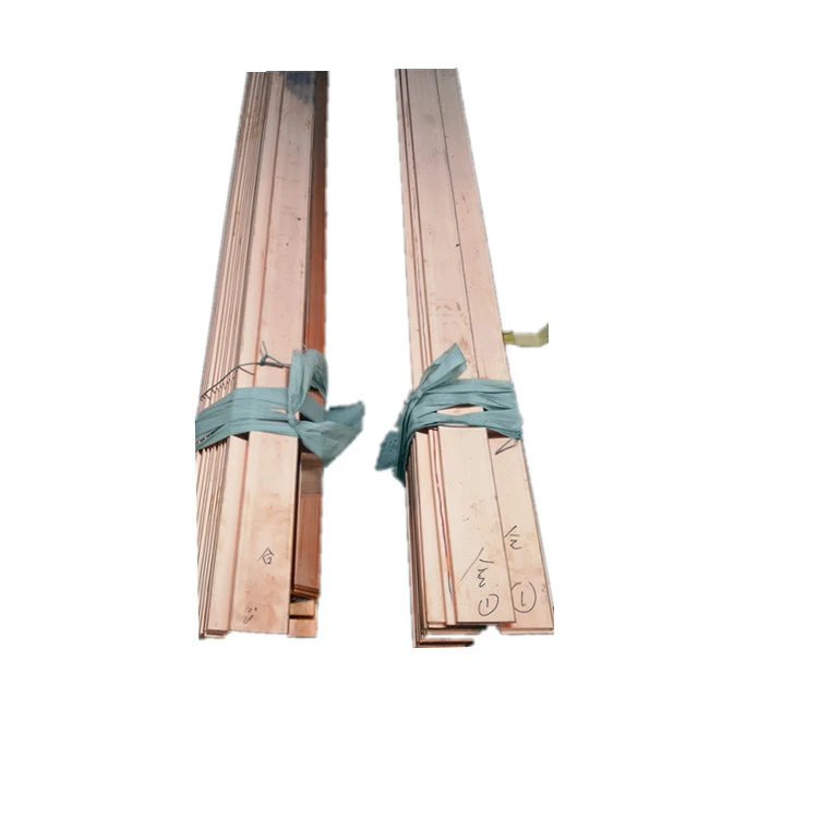 Standard C11000 C10200 C10100  Tin plated flat copper busbar copper bus bar manufacturer