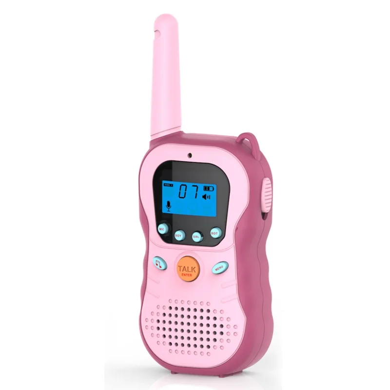  Высокое качество Электрический 3 км междугородние Детские иди и болтай walkie Talkie s игрушка со