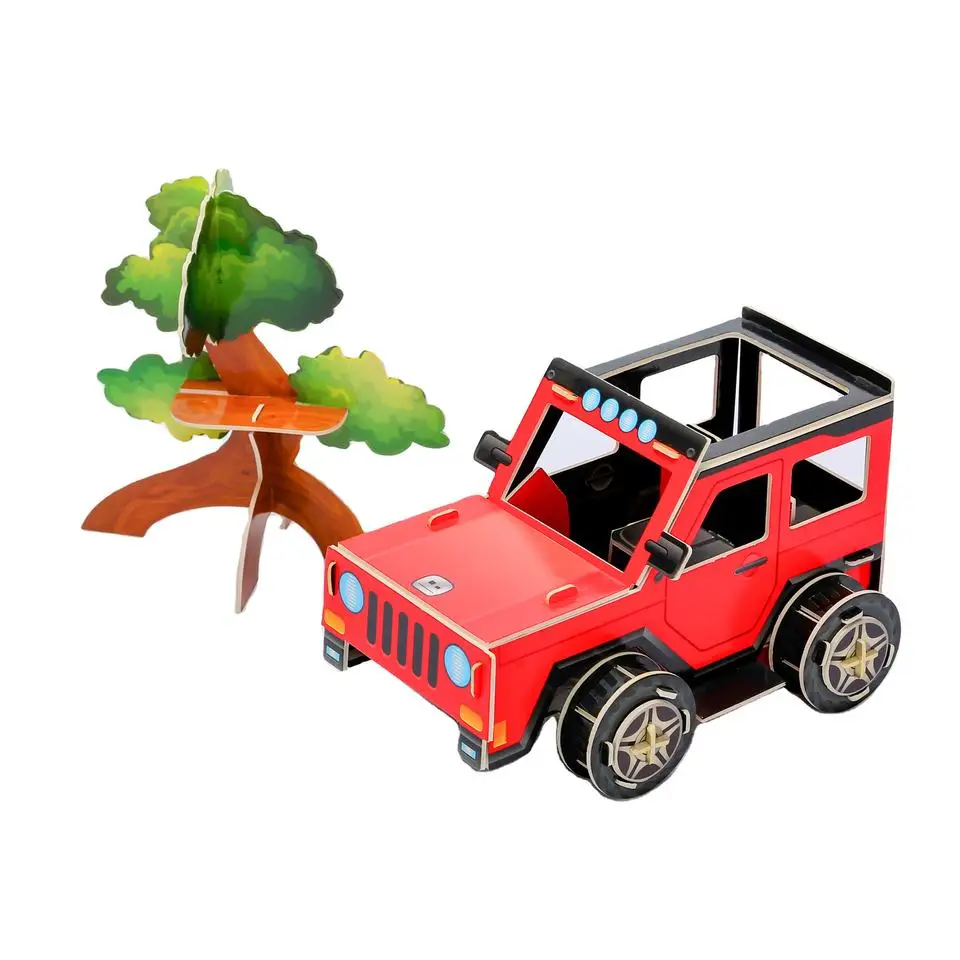 Hot Selling Wood Puzzle children Kids Learning Montessori Educational Toys Wooden 3D Jigsaw Puzzle