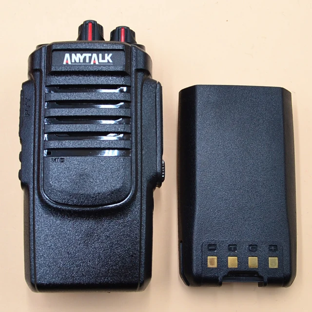 Anytalk 2021 NEW High power 10W handheld FM transceiver VHF UHF T-650 VHF UHF portable two way radio with DTMF walkie talkie