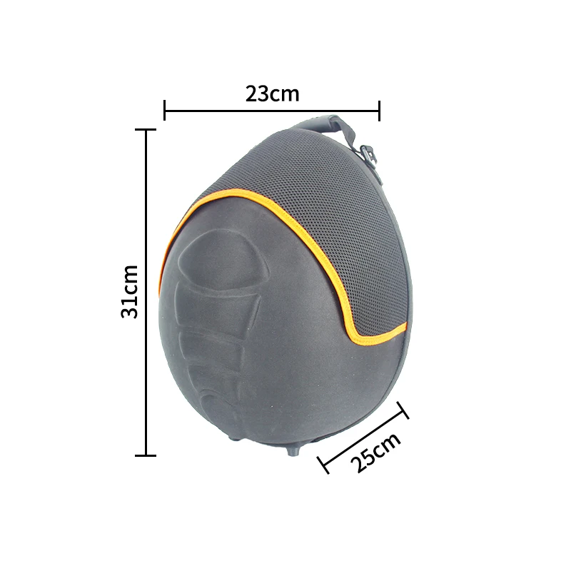 Special Purpose Rear-Mounted Helmet Storage Bag for Motorcycle Skiing Rock Climbing EVA Helmet Case for Riding