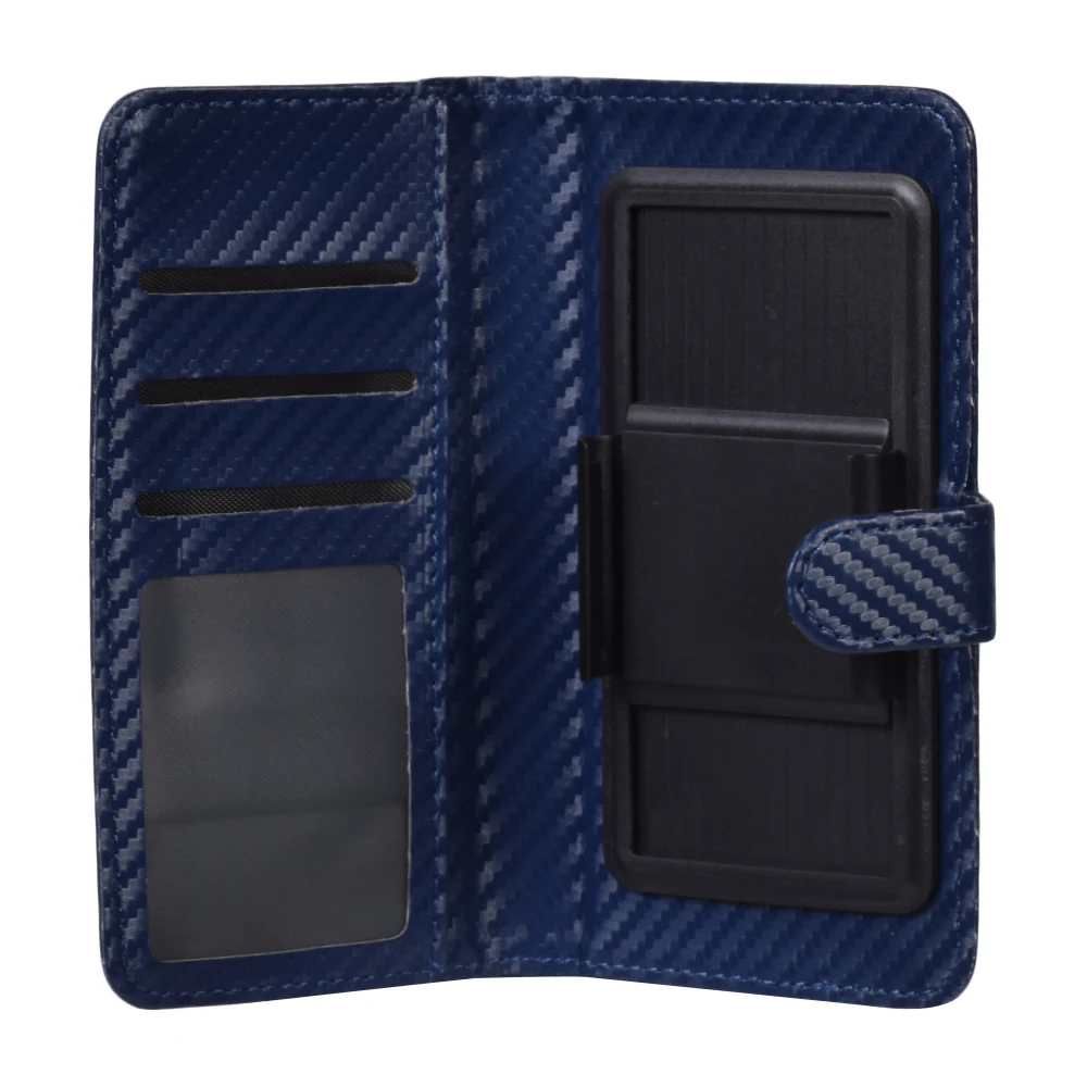 Phone Case For Realme X2 Pro Carbon Fiber Universal PU Leather Case Flip Book Phone case Cover