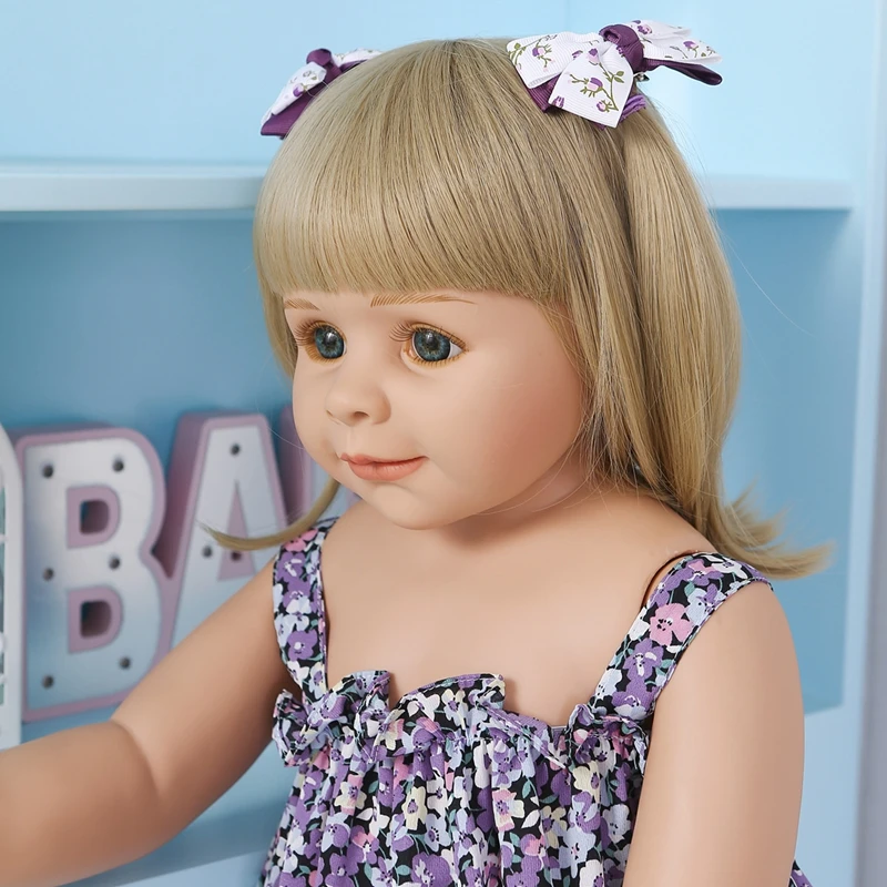 NPK 85CM Original Masterpiece Doll Huge baby toddler girl lifelike artist desgin ball jointed real age2 dress model collectible