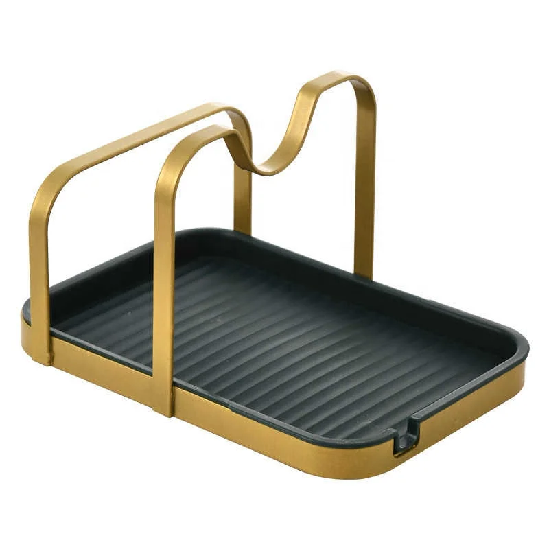 Home Kitchen Pot Lid Rack Desktop Removable Pot Lid Spoon Spatula Shelf Storage God Spatula Rack Exquisite