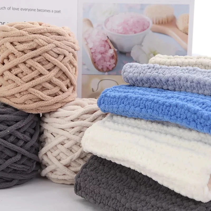 RongMeiXuan 100 г ТОЛСТАЯ синель ручная вязка пряжа одеяло
