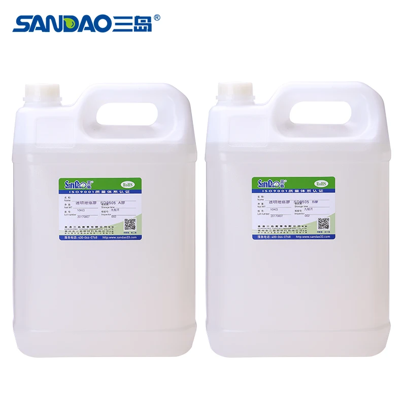 Двухкомпонентный AB Клей SD9505 светодиодный термоуплотнительный Электрический Клей эпоксидная смола