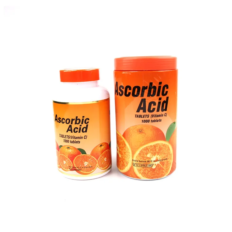 Таблетки из сыворотки с шипучим витамином C, 1000 мг, аскорбиновая кислота