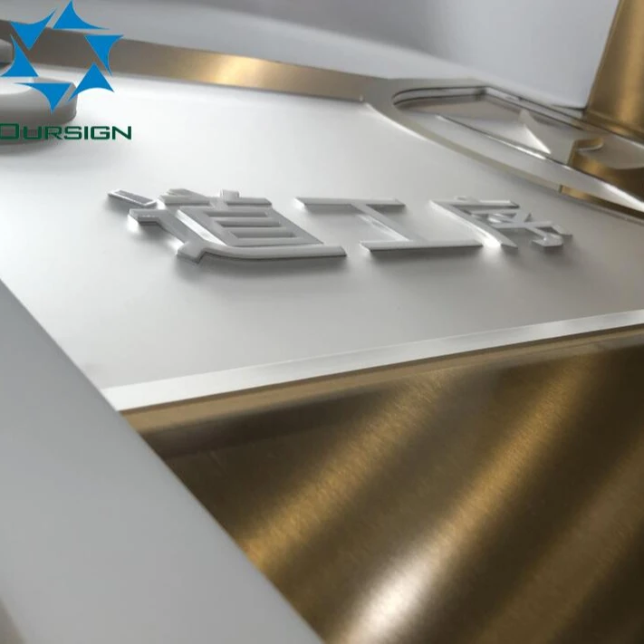 Матовый акриловый лист высокой толщины для рекламных объявлений