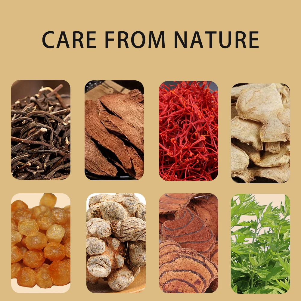 OEM Free Sample Chinese Herbal Patch for Belly and Waist Pain Chinese Herb Plaster Supplies