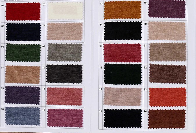 2024 New 100% Polyester Chenille Sofa Fabric 320gsm Weight for Garments like Pants and Jackets Manufactured for Wholesale