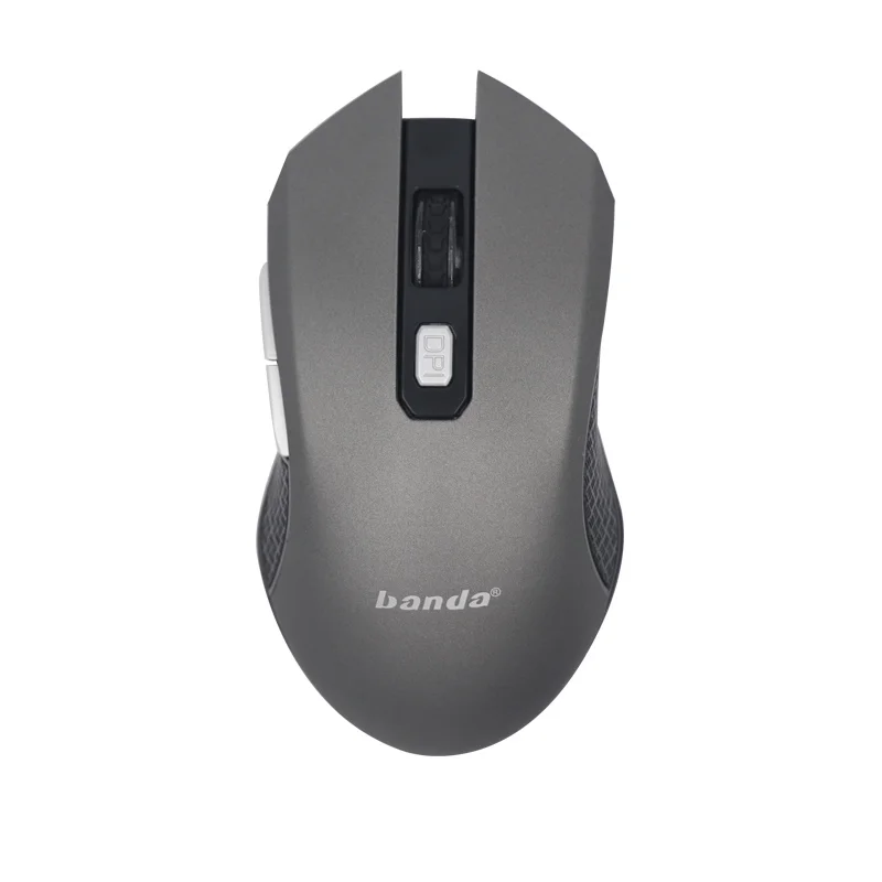 Thin Silent 2.4G Optical Computer Mouse 1600 DPI Adjustable Gaming Mouse for PC/Laptop/ Windows/Mac/Linux