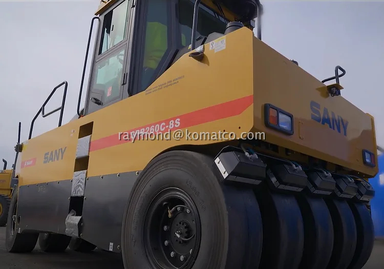 SPR260C-10 | 26ton & 140kW & 2.4m Compaction Width | Pneumatic Tyre Roller | Brand New High Quality Road Roller Road Machinery