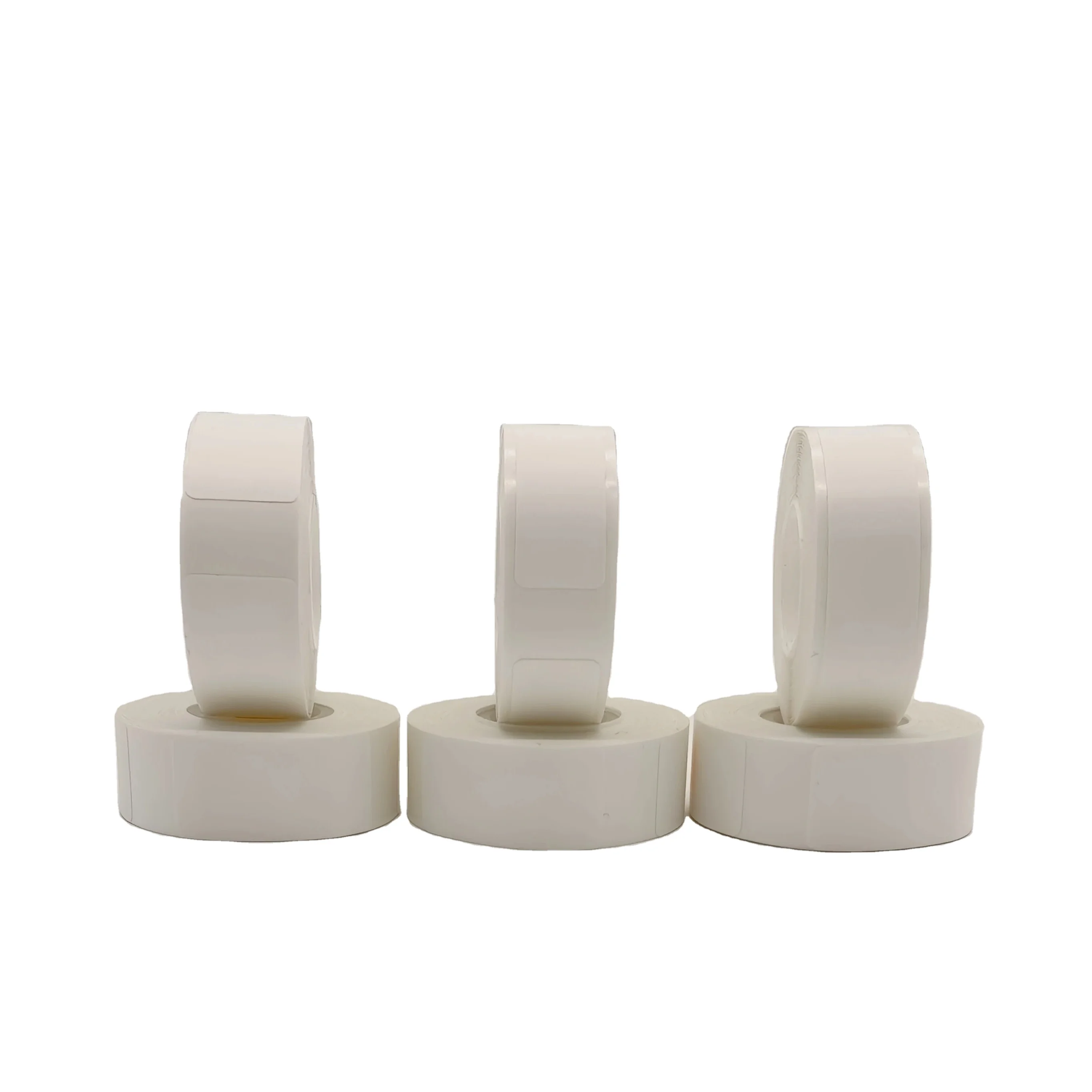 Professional Custom Label Tape White 12mm*40mm Thermal Jumbo Roll 180pcs for Synthetic Self-adhesive Color Thermal Label