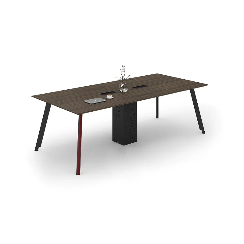 Прямоугольник длинный рабочий стол современный для конференц-зала дизайн офисный Конференц-стол офисная мебель коммерческая