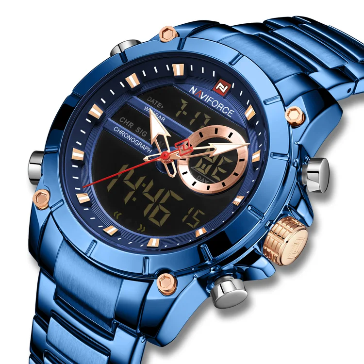 relojes hombre naviforce 2019 new luxury mens watches in wristwatches relogio masculino relojes navy force 9163