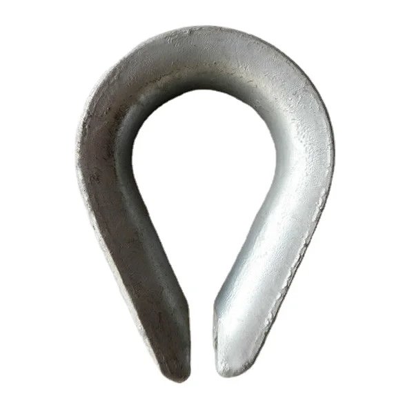 Stainless Steel Capel Thimble Loop Clevis Guy Wire Thimble Open End Slips Connection Electric Power Fittings
