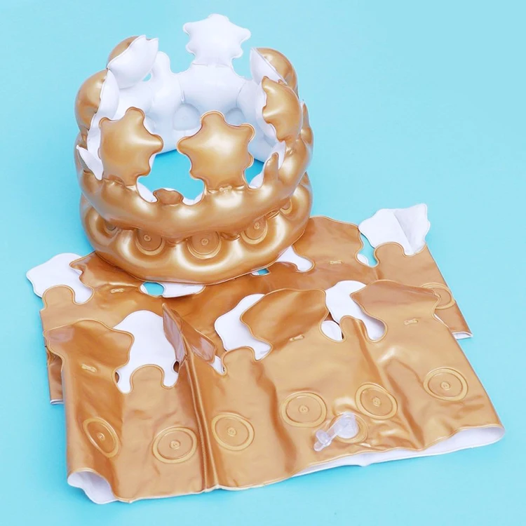  Надувная Королевская корона из ПВХ для украшения дня рождения