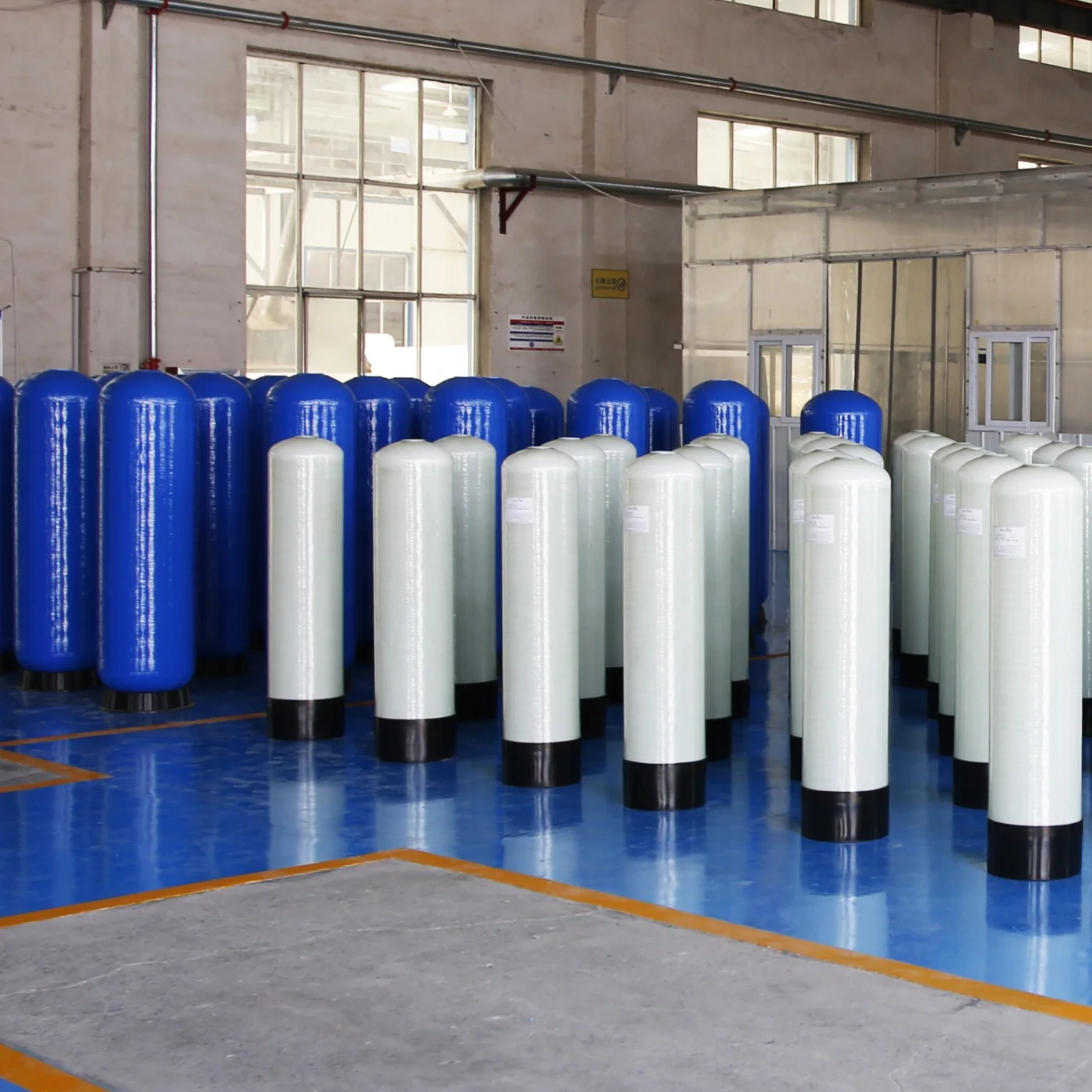 Lanlang China High Quality FRP Tanks Water Softener Fiberglass Tank FRP Water Storage Tanks