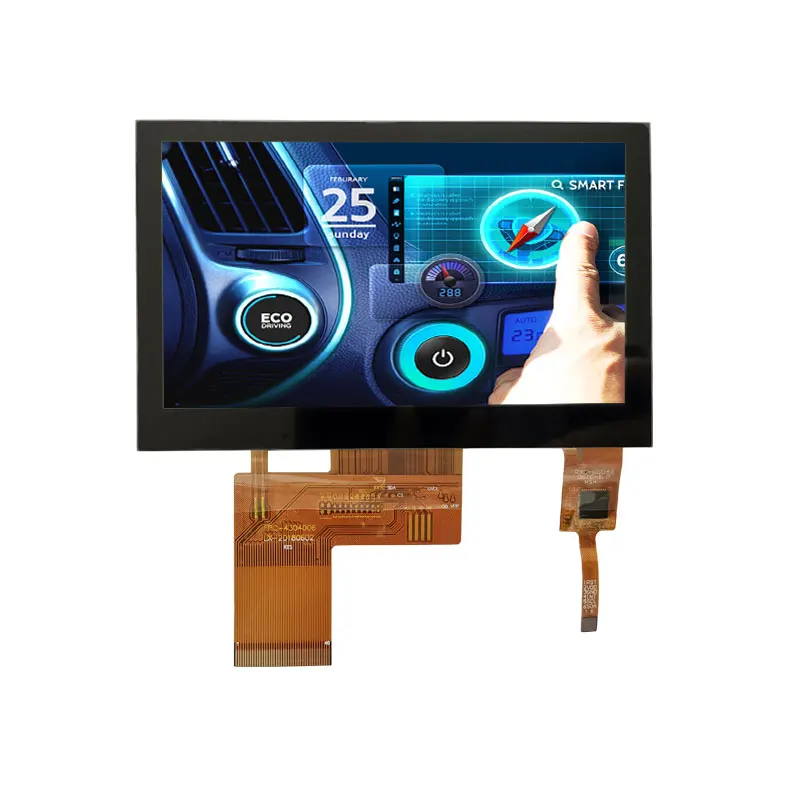 China supplier high quality 4.3 inch Capacitive touch panel tft lcd for consume electronics