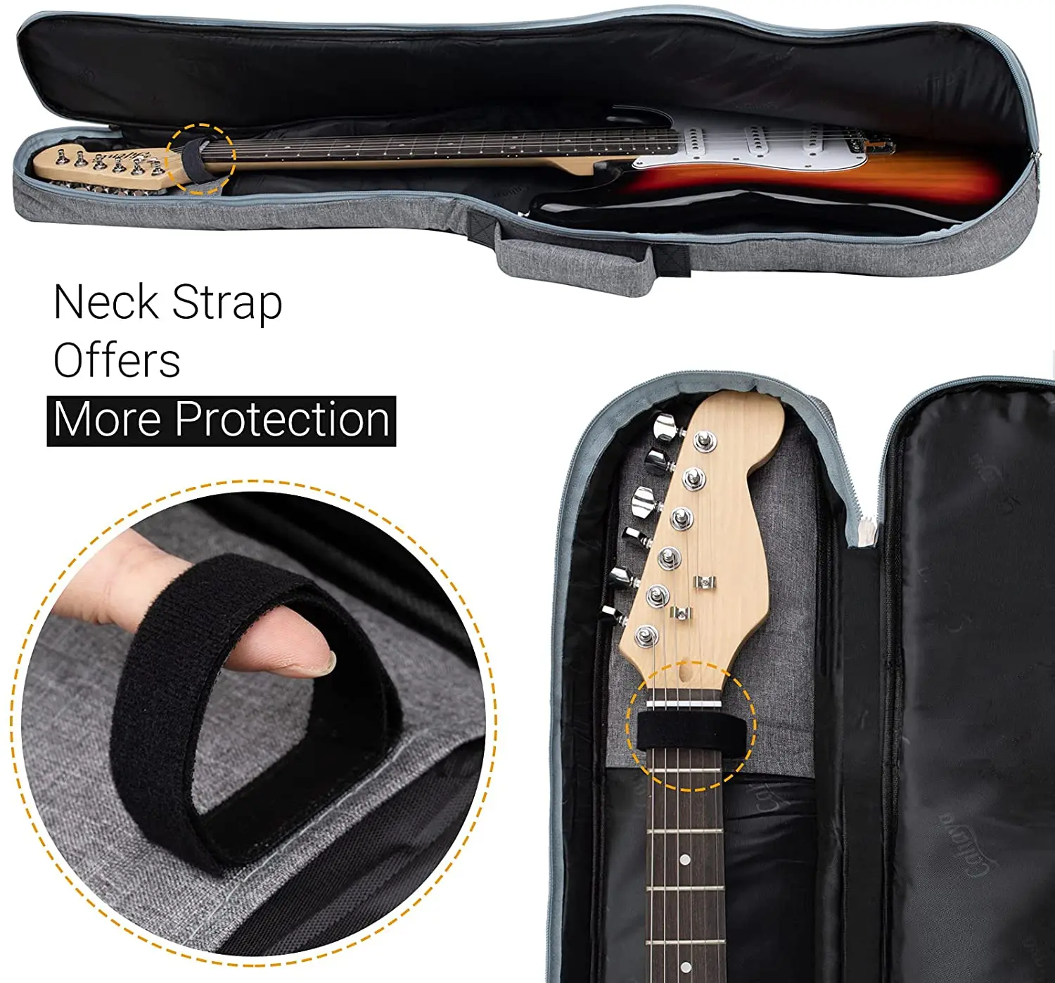 FREE SAMPLE Padded Electric Guitar Gig Bag Case