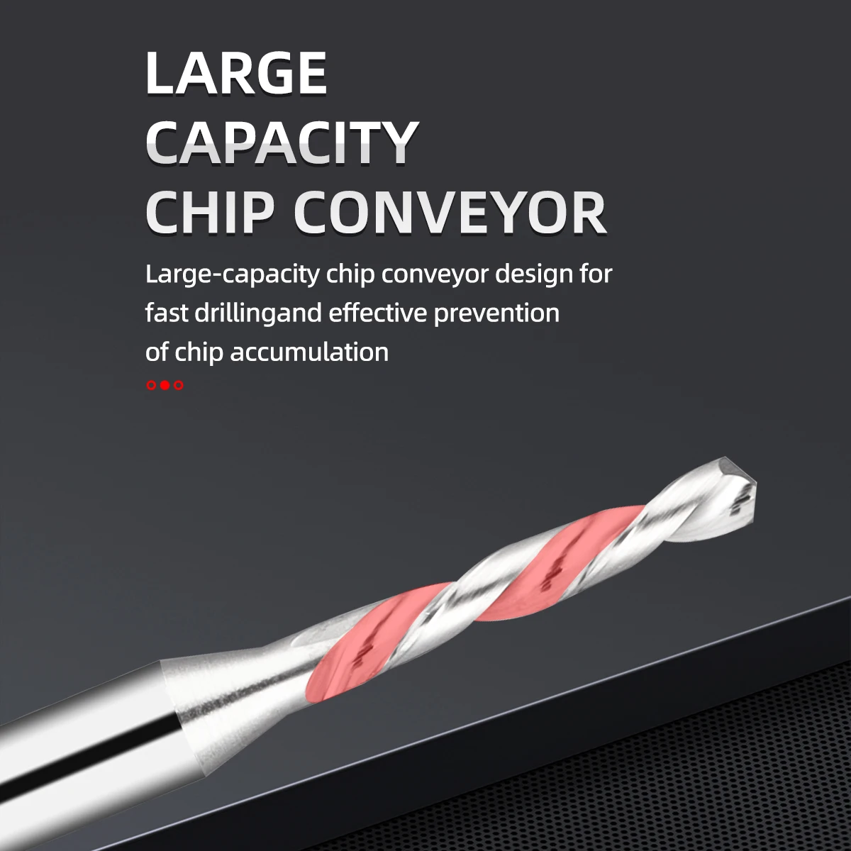 Alloy Twist Left Drill Bits with  Fixed Shank Carbide Tungsten Steel for Metal Drilling