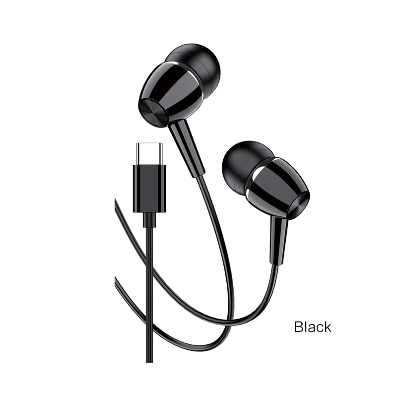 KAKUSIGA Fast and Stable Type-C wire-controlled digital in-ear with mic Original sound Fully compatible