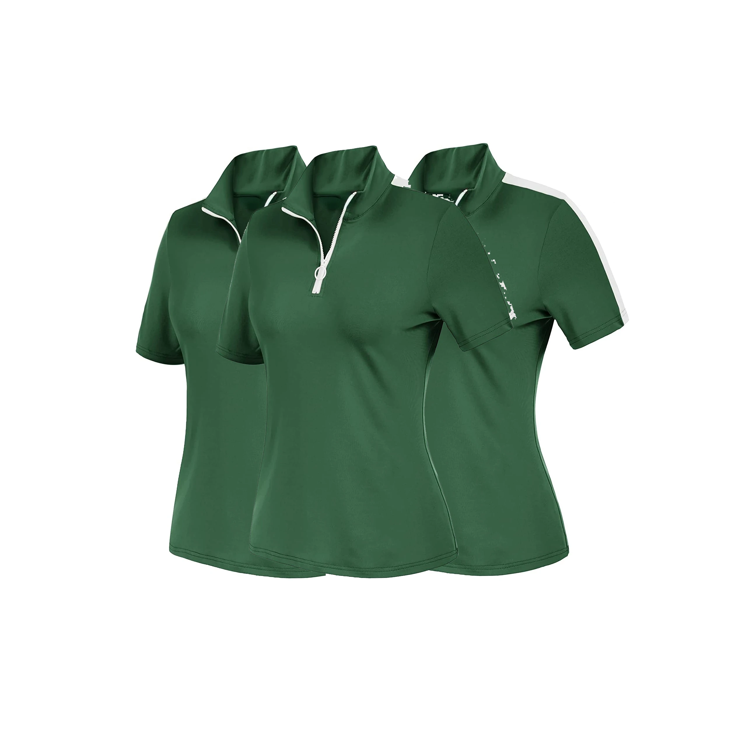 Breathable girl equestrian show top