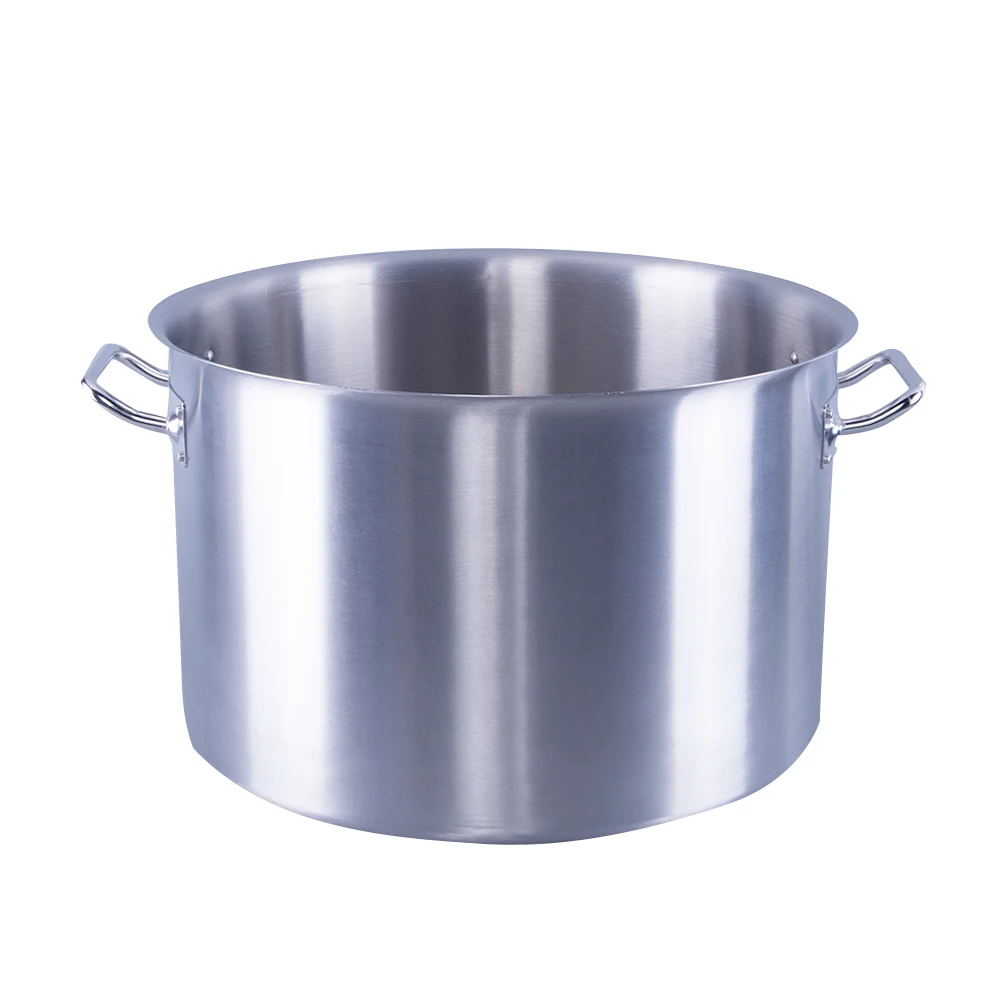 03 style factory price directly 2022 stainless steel pot kitchen cooking pot commercial stock pot