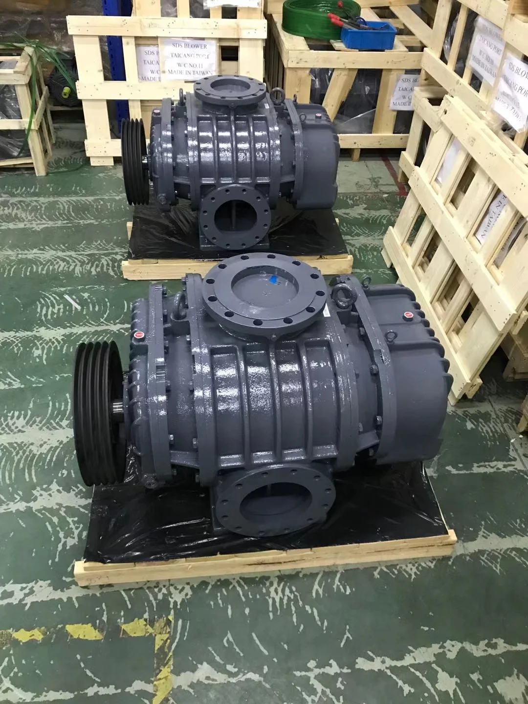 Factory supply high quality  high pressure roots blower air blower for aquaculture