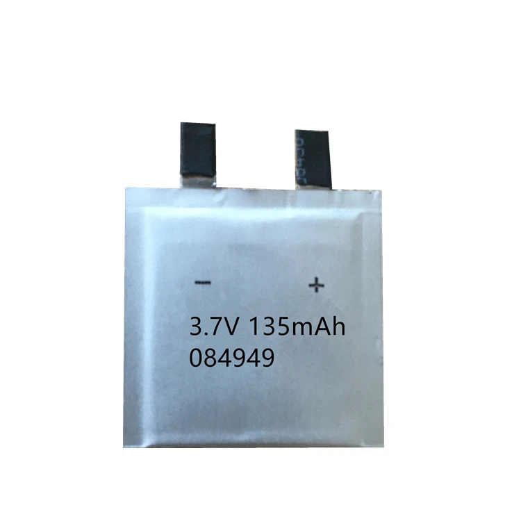 Тонкая аккумуляторная батарея 3,7, тонкая аккумуляторная батарея 084949 мАч, толщина 135 мм, 0,85 в