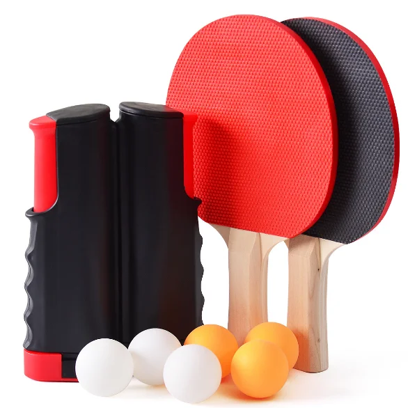 portable table tennis net with clippers table tennis net