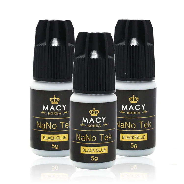 
 Macy Korea, 0,5 сек, высококачественный длительный черной клей для сушки  