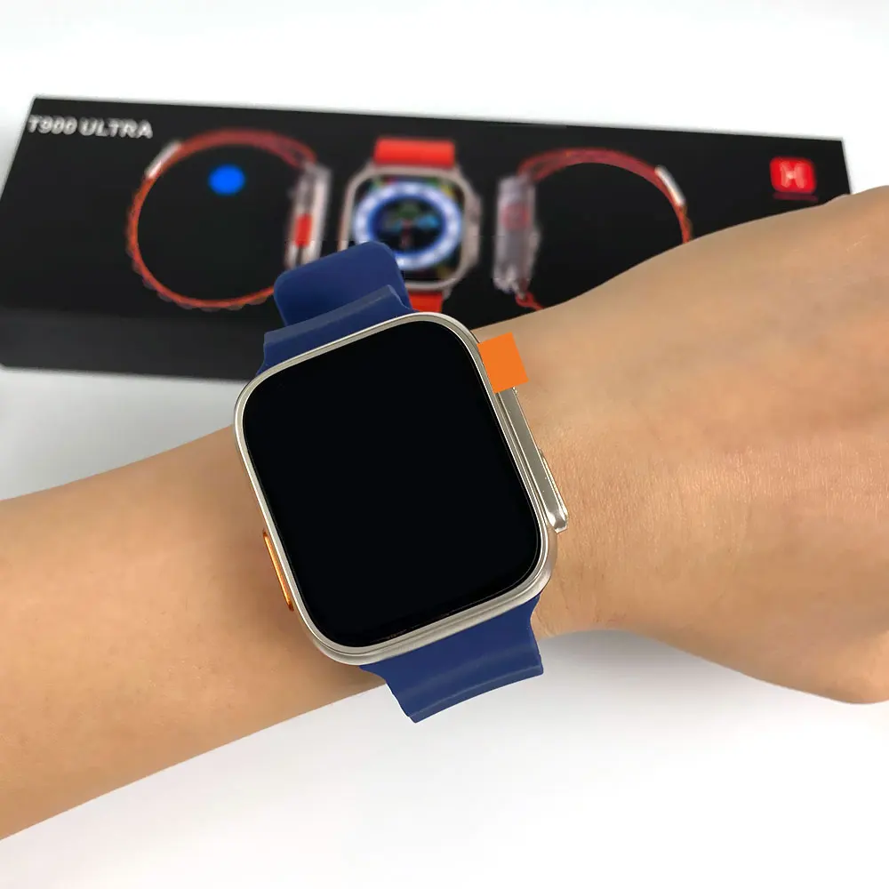 2023 New Series 8 Ultra Smart Watch T900 Ultra Full Touch Screen Wireless Charging Reloj Inteligente Smartwatch