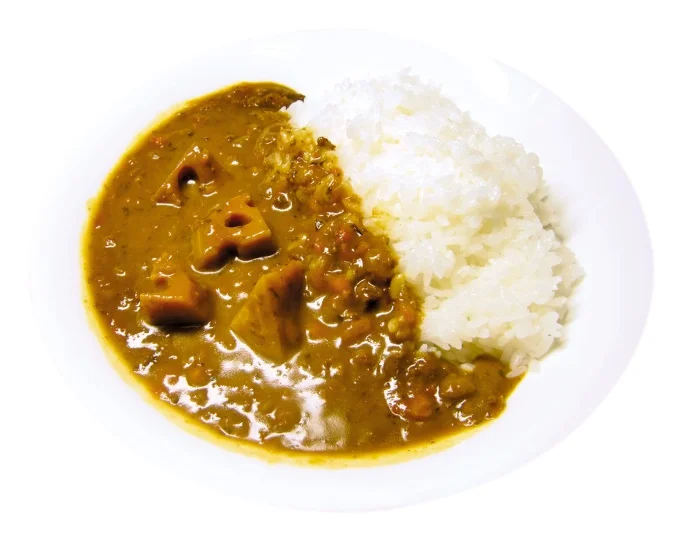 Premium spicy delicious Japanese curry sauce with Iwakuni lotus root