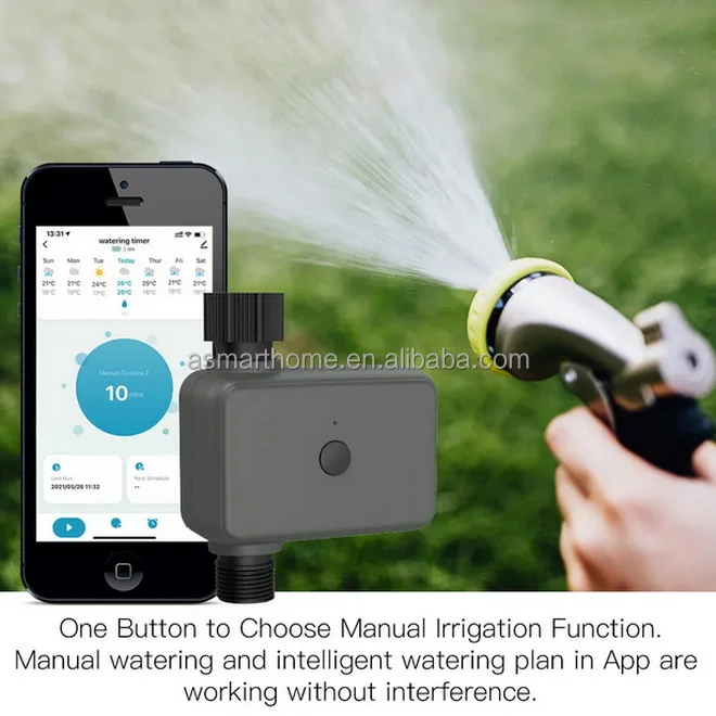 New Design Home Garden Accessories Tuya wifi automatic watering irrigation system sprinkler intelligent control timer