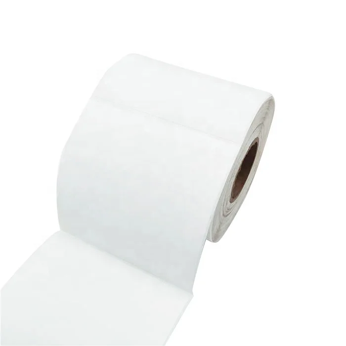 Hot Selling Self Adhesive 4x6 Direct Thermal Sticker Paper Thermal Transfer Label Jumbo Roll