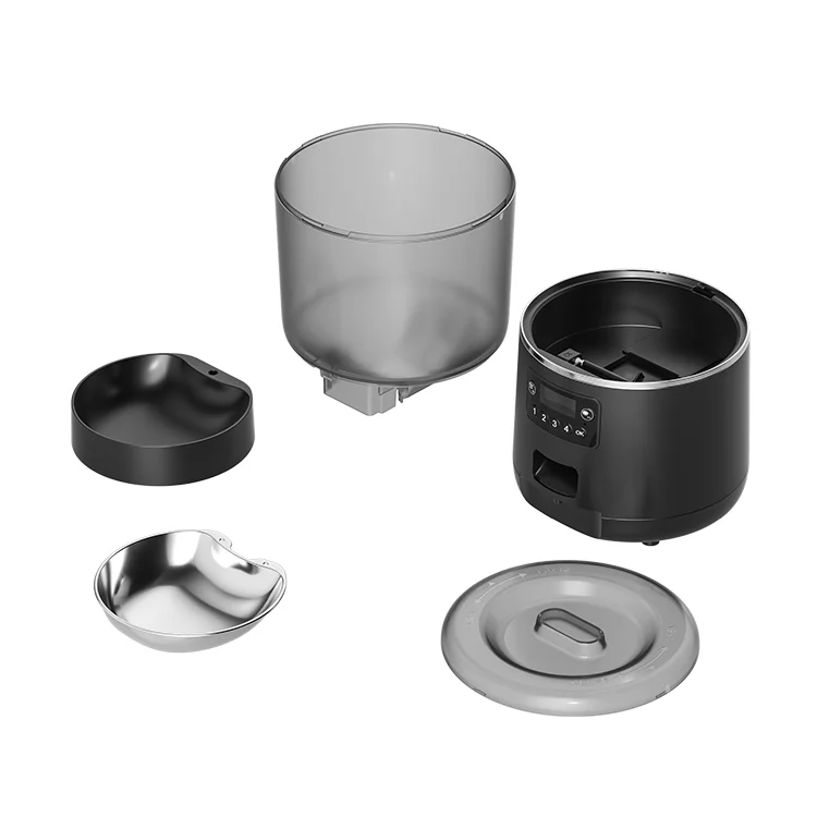 Рекламные Wi-Fi пульт дистанционного управления камерой 4L корм для собак подачи Смарт автоматическая кормушка домашних животных