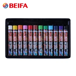 BLOT BROP80006 Multi Color Safty Kids Painting Drawing Wax Crayon, Oil Pastel Crayon Set