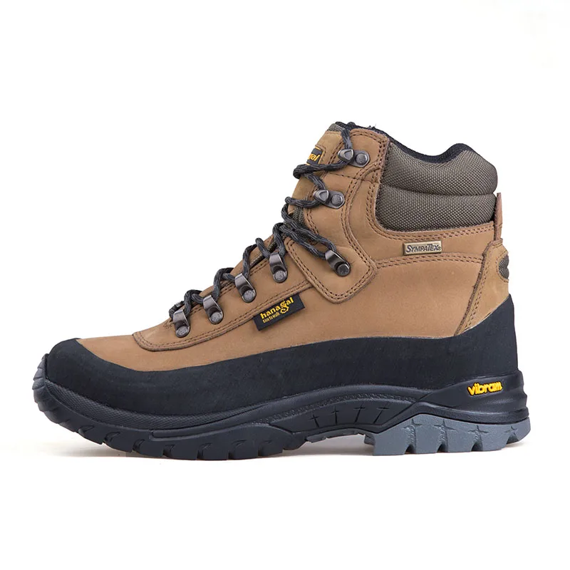 Factory Price Full Grain Nubuck Leather Outdoor Lightweight Breathable Women Men Mountaineering Waterproof Hiking Boots Shoes