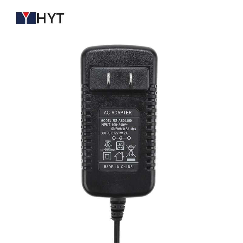 Коммутационный адаптер Intertek 100-240 в 50 60 Гц AC DC 12 В 24