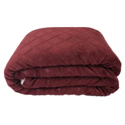 queen size sherpa fleece blanket double-sided velvet tv blanket