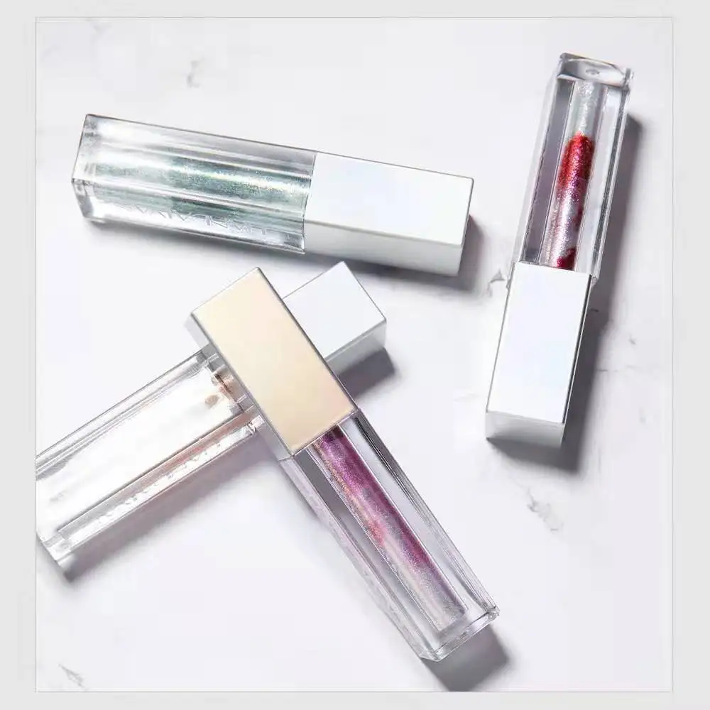 Romantic Bird Cosmetic Gillter Shimmer Shiny Marble Eyeshadow Custom Liquid Eyeshadow