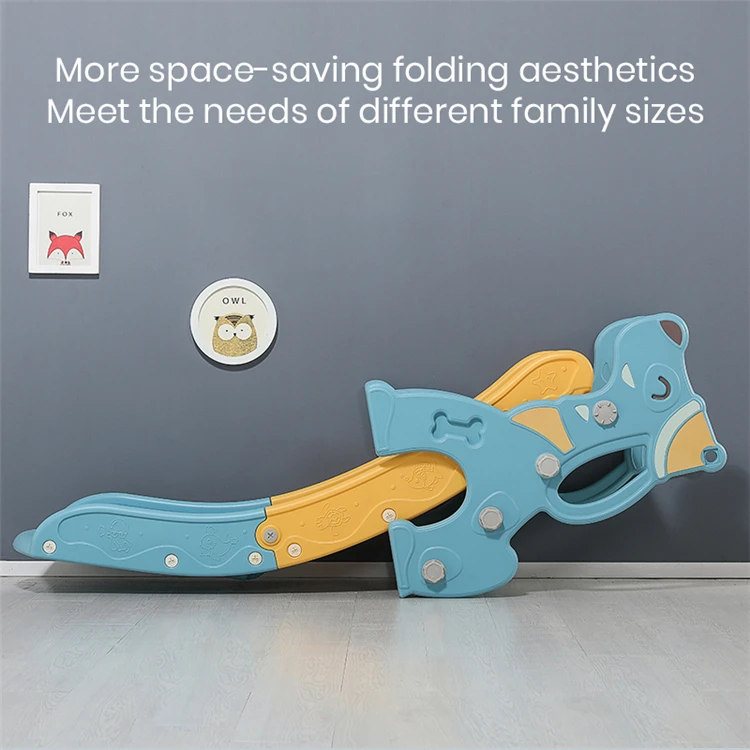 Оптовая продажа на заказ детский пластиковый игровой домик горка для детского сада