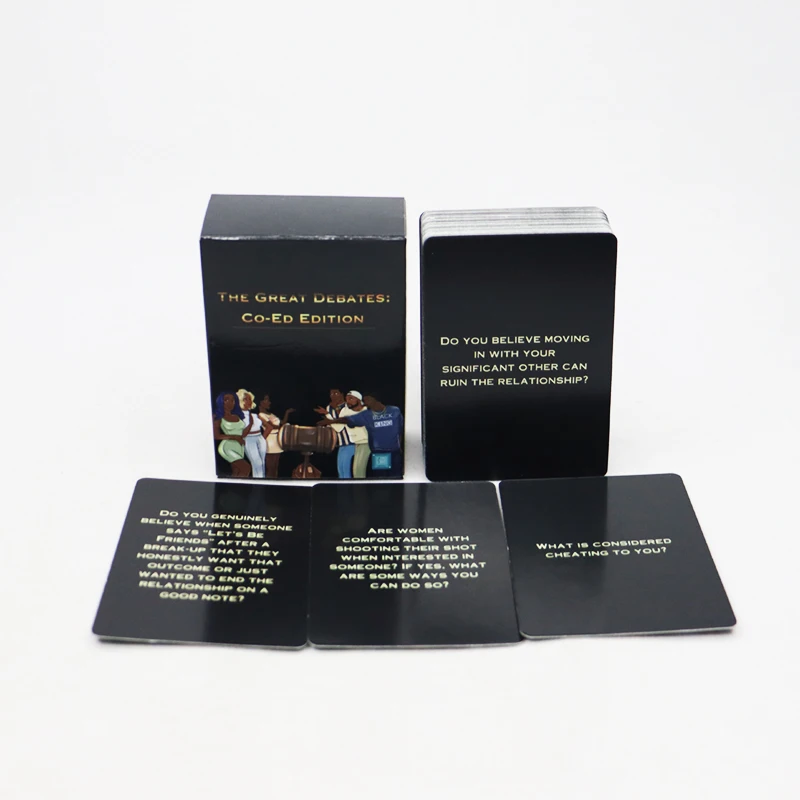 personalized game cards anime game cards funny sexes gift idea conversation game cards